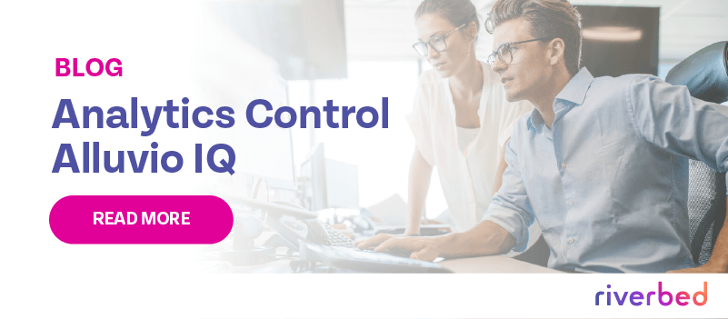 Analytics Control Alluvio IQ